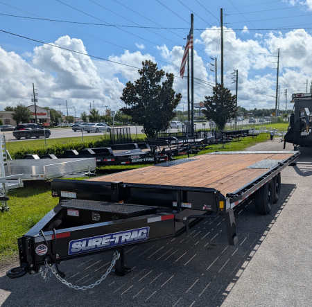 New 2025 Sure-Trac 8.5X22 DECKOVER TILT 15K Deckover Trailer