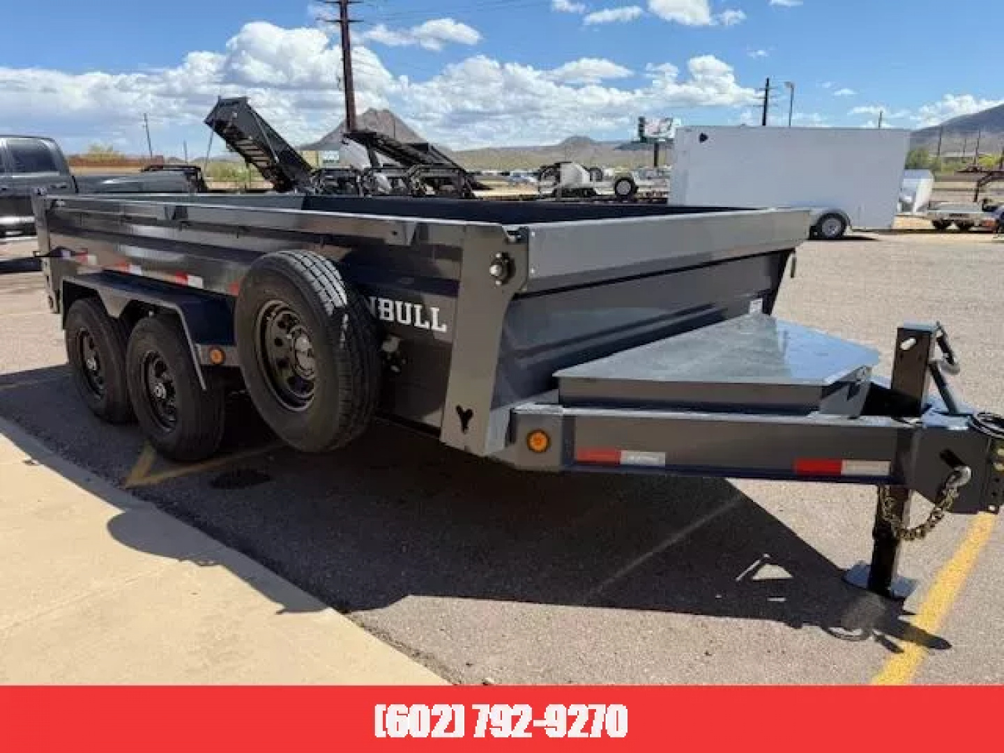 New 2026 Norstar 14x83 IronBull, Tandem Axle Dump, 14K GVWR, 24" Sides Dump Trailer
