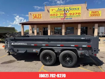 New 2026 Norstar 14x83 IronBull, Tandem Axle Dump, 14K GVWR, 24" Sides Dump Trailer
