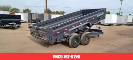 New 2026 Norstar 16x83 IronBull, Tandem Axle Dump, 14K GVWR, 24  Sides Dump Trailer