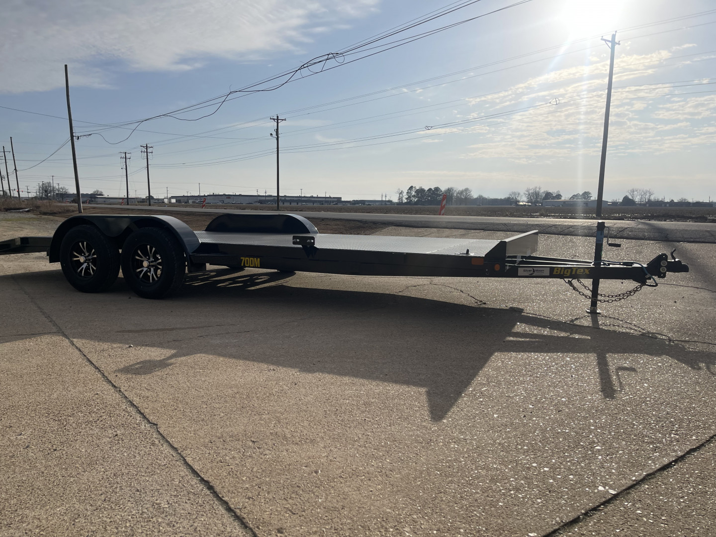 New 2026 Big Tex Trailers 70DM 83x20 (7K) Tandem Axle Diamond Back Car Hauler