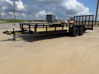 New 2026 Big Tex Trailers 70PI 83x20 (7K) Tandem Axle Pipe Utility Trailer