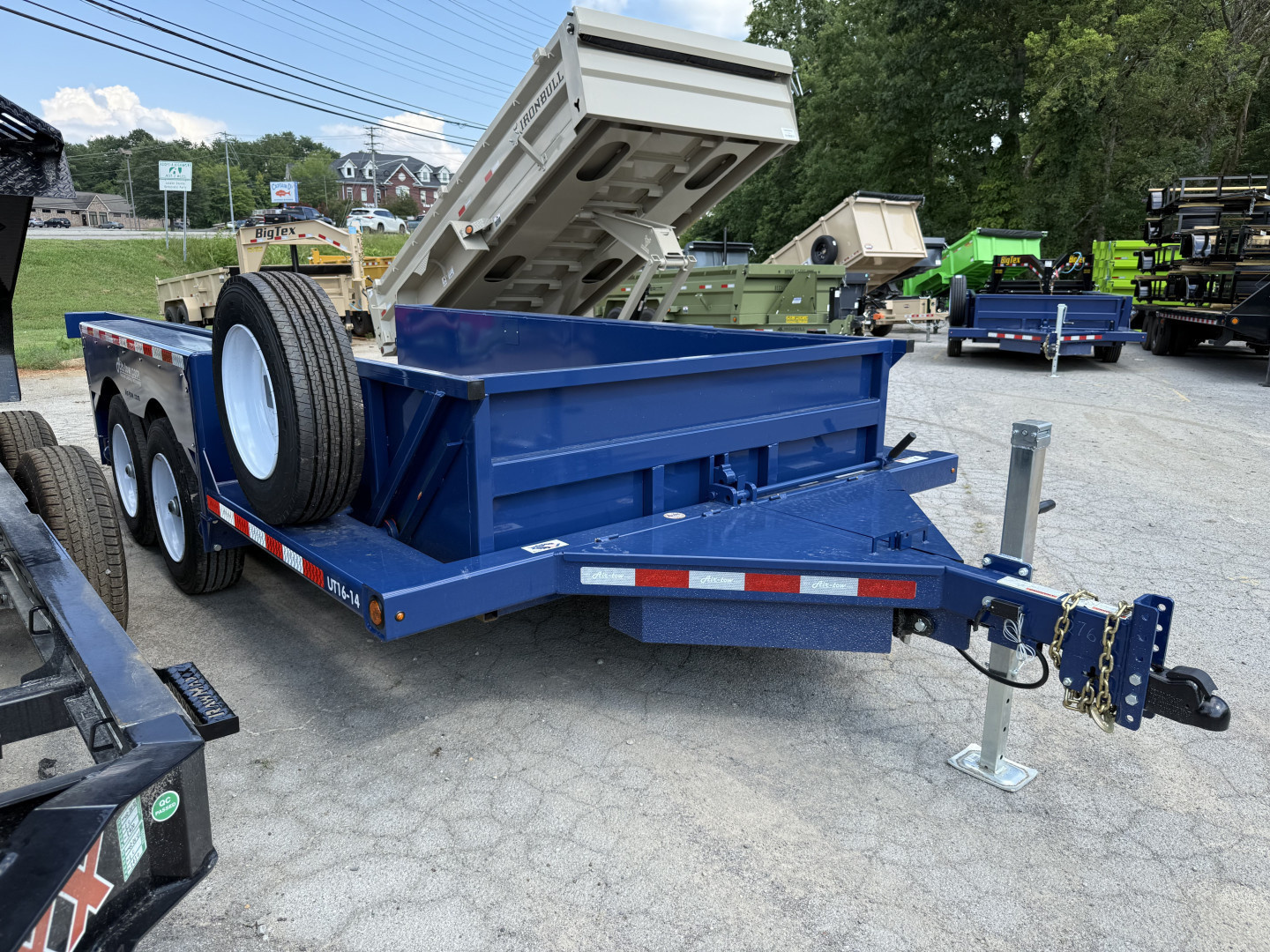 New 2026 Air Tow UT16-14 CHARGER SPARE Equipment Trailer