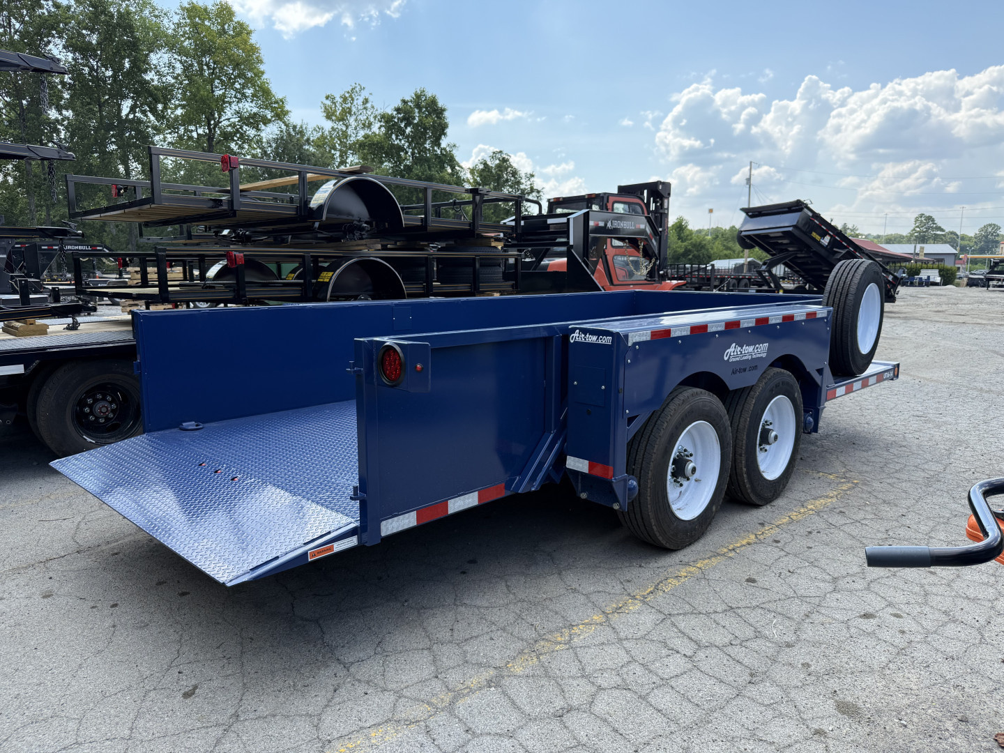 New 2026 Air Tow UT16-14 CHARGER SPARE Equipment Trailer