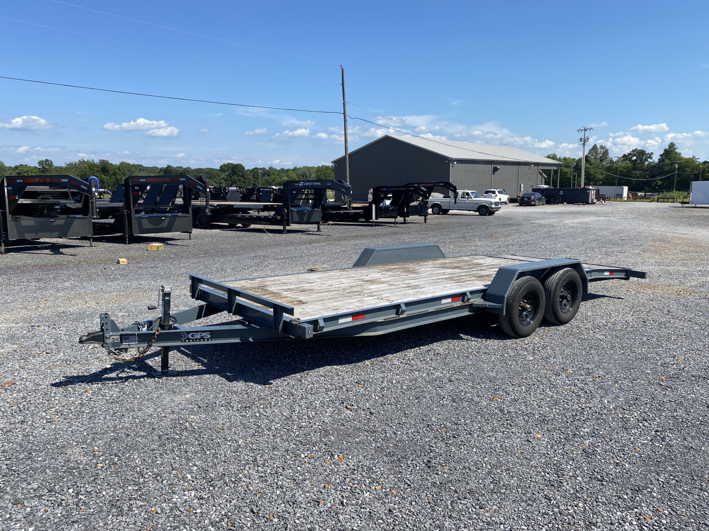 Used 2021 GPS Trailers 83"X20' 10K Equipment Trailer