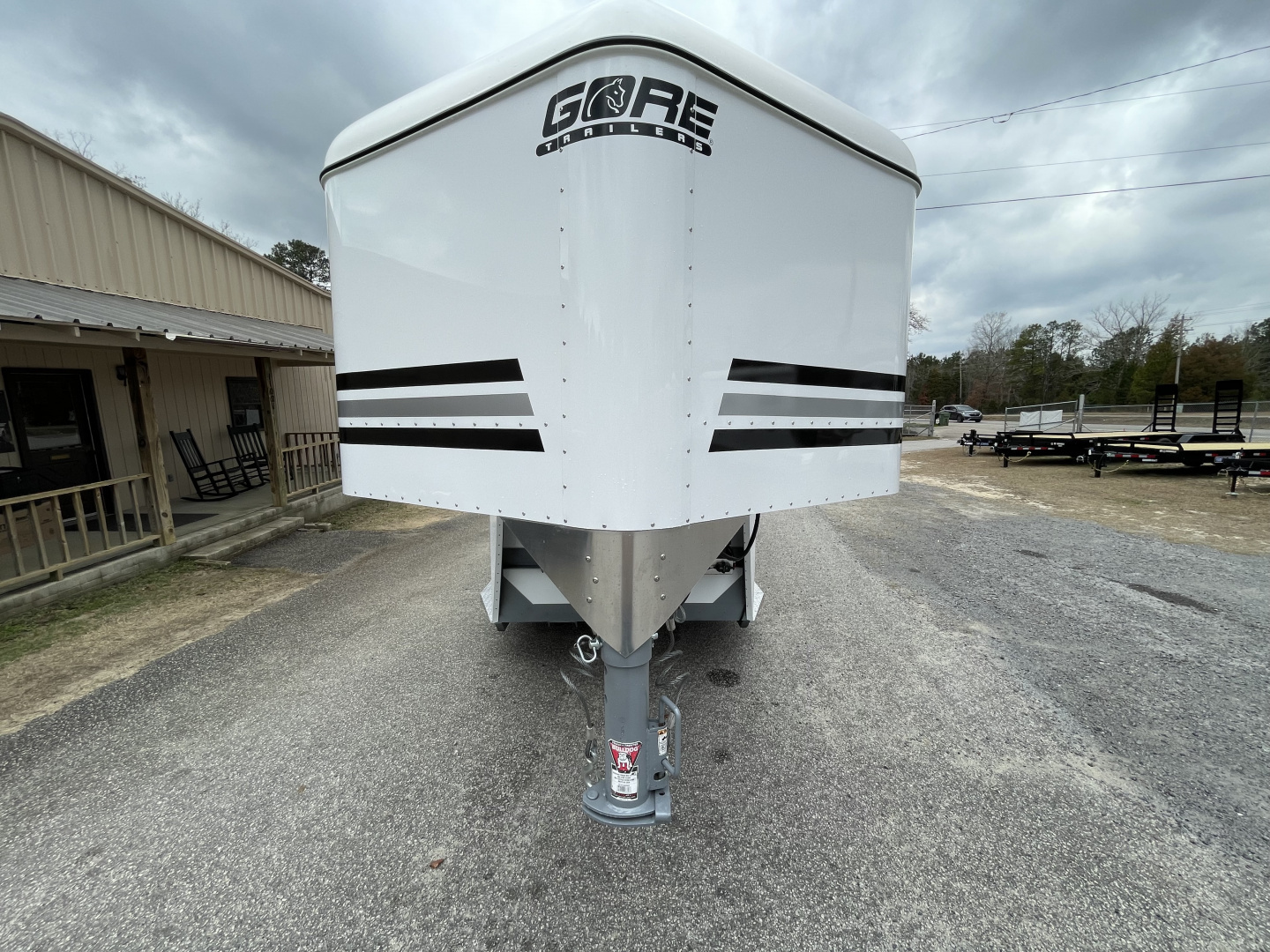 New 2026 Gore Trailers 2 HS GN w/Side Ramp & DR Horse Trailer