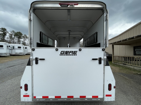 New 2026 Gore Trailers 2 HS GN w/Side Ramp & DR Horse Trailer