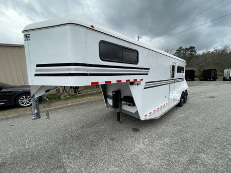 New 2026 Gore Trailers 2 HS GN w/Side Ramp & DR Horse Trailer
