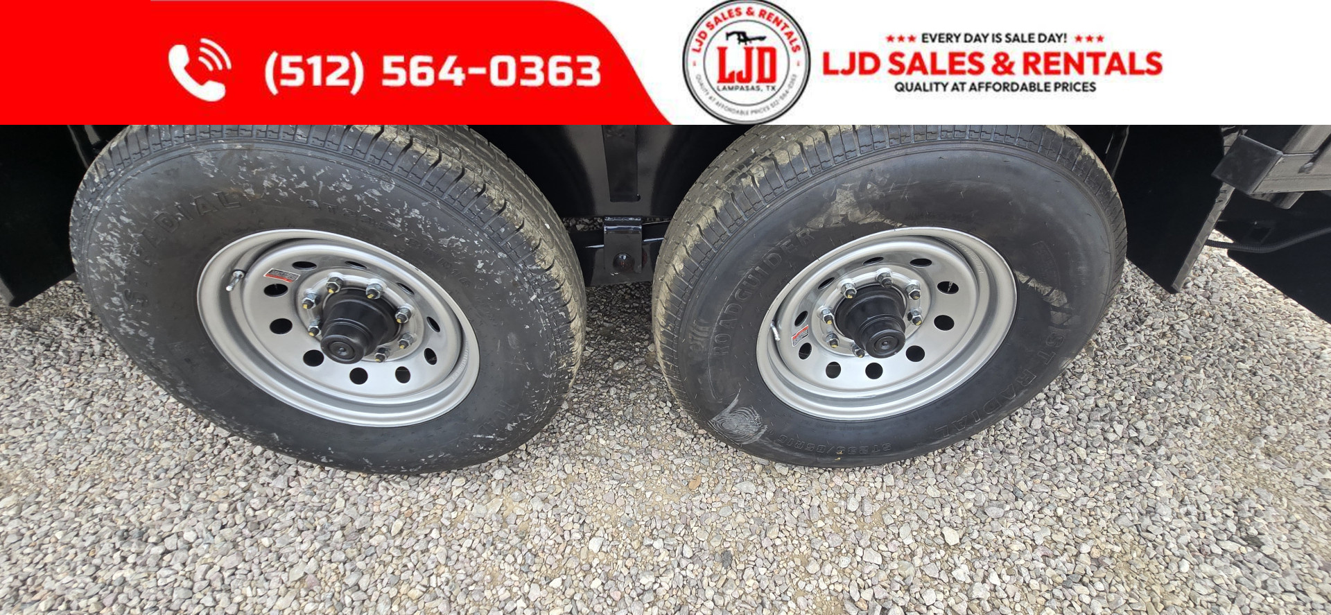 New 2025 US Built Dump Trailer - 16 x 3 -Spare - Tarp -