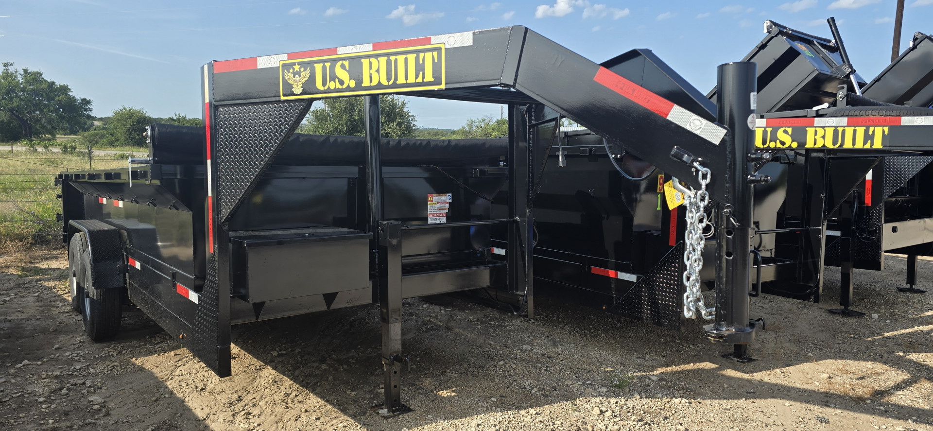 New 2025 US Built 7' X 16' X 2' Dump Trailer