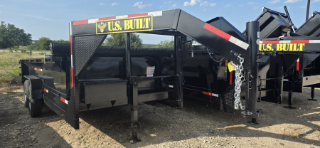 New 2025 US Built 7' X 16' X 2' Dump Trailer
