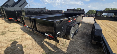 New 2025 US Built 7' X 16' X 2' Dump Trailer