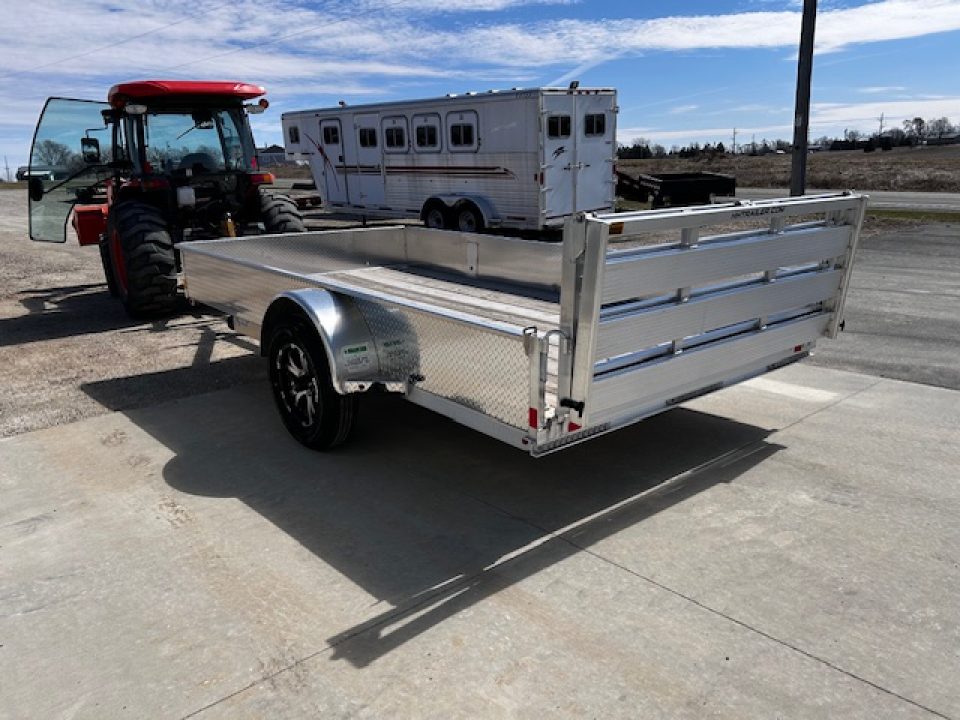 New 2025 H&H Trailers 76"X12' Soild Side Utility Trailer
