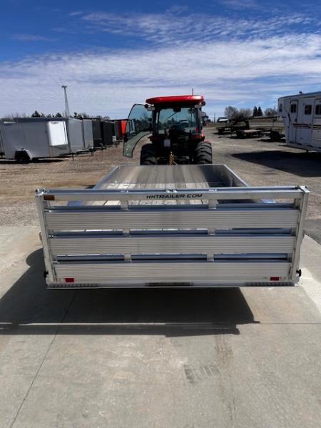 New 2025 H&H Trailers 76"X12' Soild Side Utility Trailer