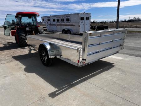 New 2025 H&H Trailers 76"X12' Soild Side Utility Trailer