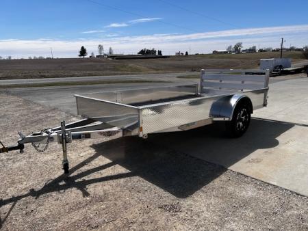 New 2025 H&H Trailers 76"X12' Soild Side Utility Trailer