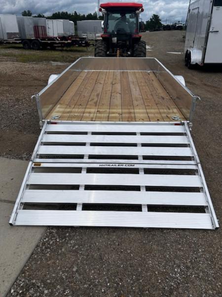 New 2025 H&H Trailers 76"X12' Soild Side Utility Trailer