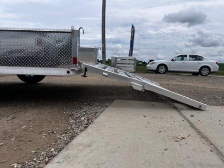New 2025 H&H Trailers 76"X12' Soild Side Utility Trailer