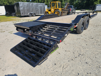 New 2025 Load Trail 102 X 22 14K CAR HAULER MAX RAMPS EQUIPMENT