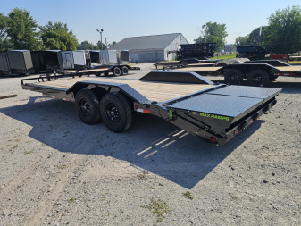New 2025 Load Trail 102 X 22 14K CAR HAULER MAX RAMPS EQUIPMENT
