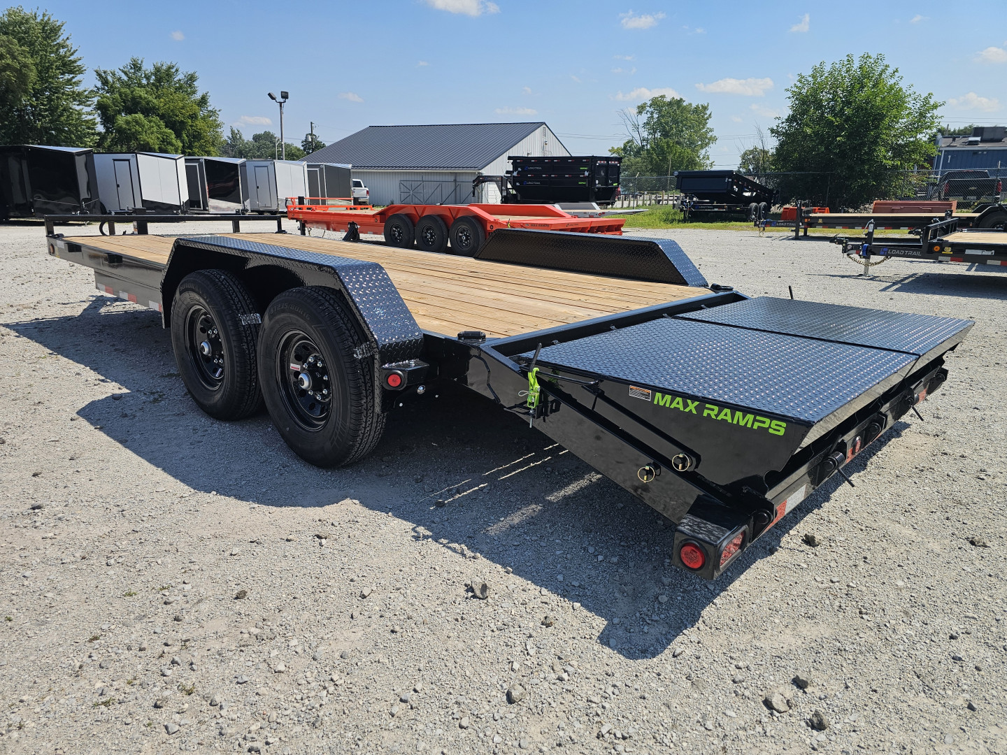 New 2025 Load Trail 83x20 14K MAX RAMPS EQUIPMENT Car Hauler