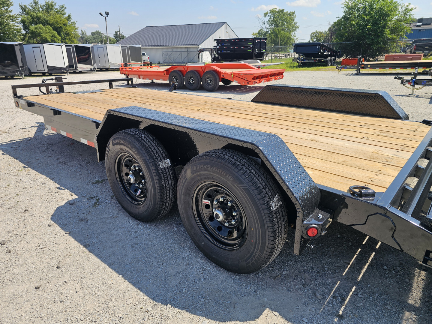 New 2025 Load Trail 83x20 14K MAX RAMPS EQUIPMENT Car Hauler