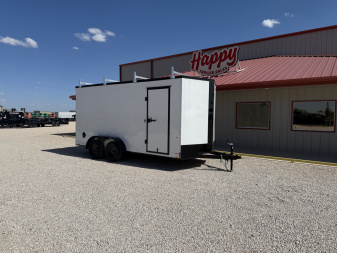 2025 Compass 7'x16' Enclosed Cargo Trailer - Indigo DLX