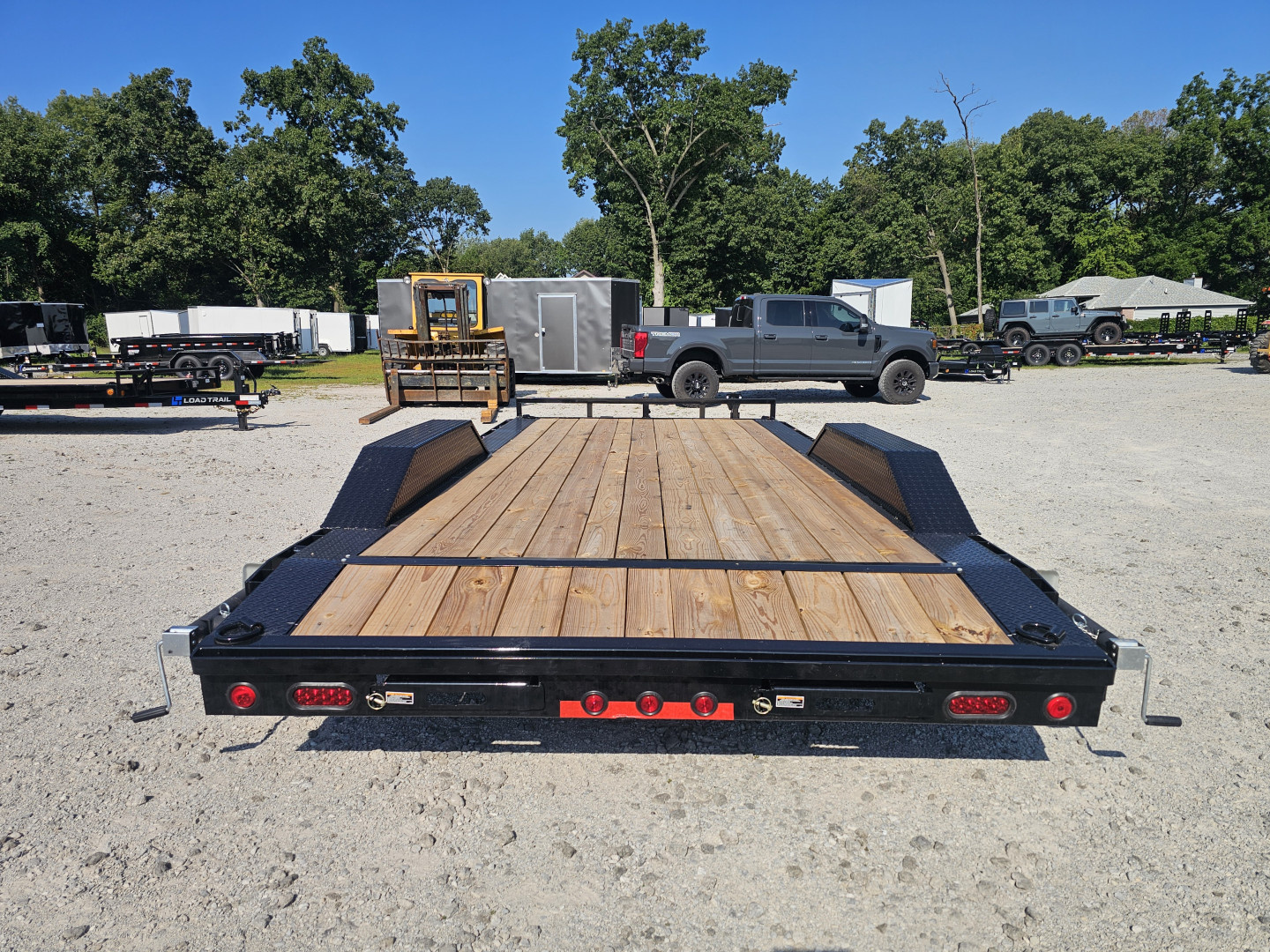 New BRAND NEW 2025 102X20 CAR HAULER 10K LOAD TRAIL CAR AUTO SXS UTV QUAD ATV GOLF CART Car Hauler