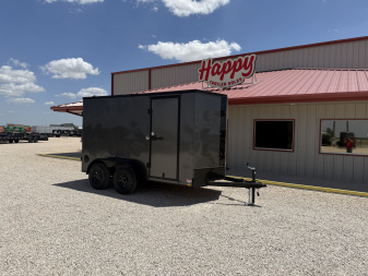 2026 Compass 6'x12' Enclosed Cargo Trailer - Indigo DLX
