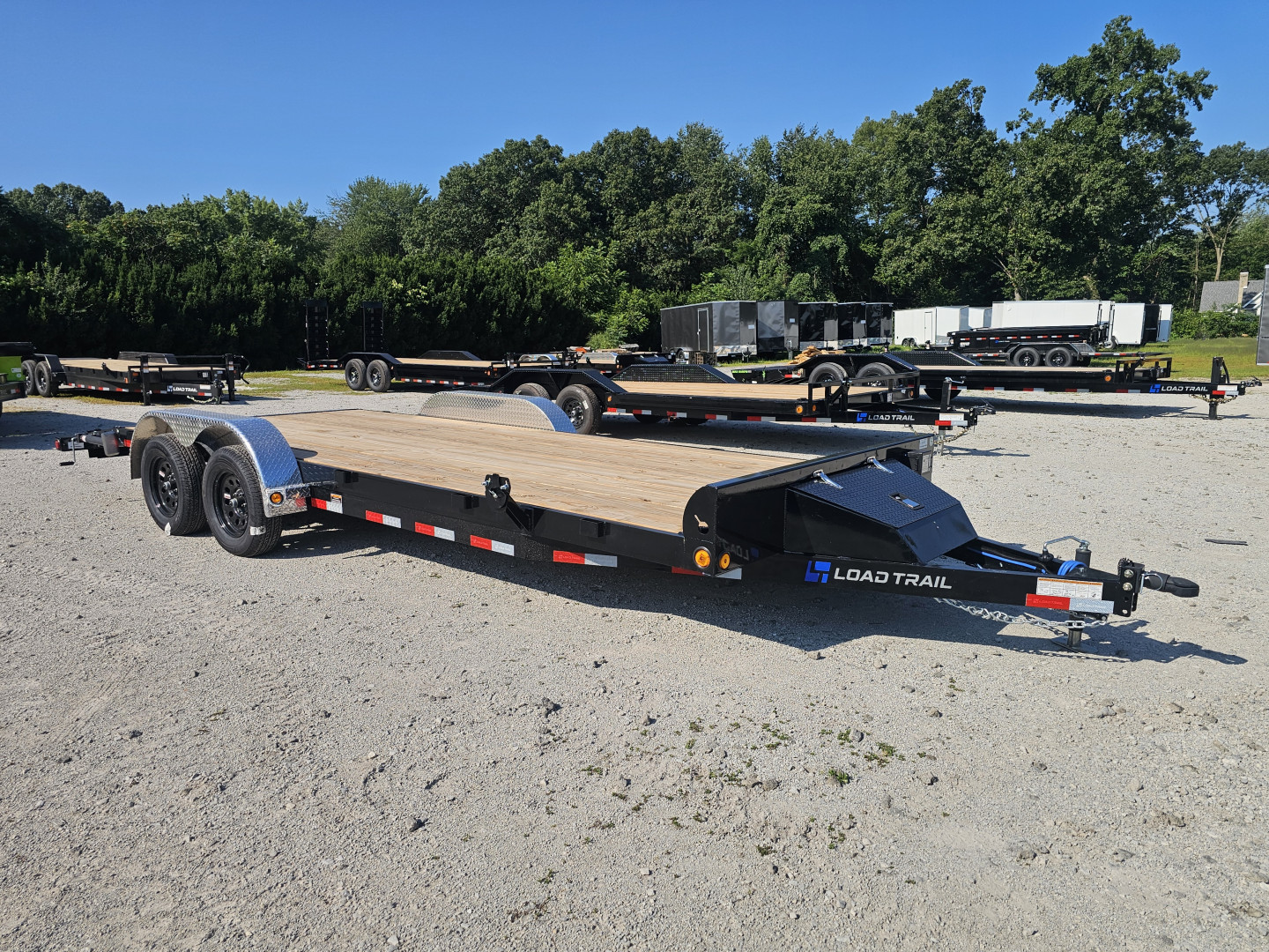New 2025 Load Trail 83" x 20' Tandem Axle Carhauler 7000 GVWR Car Hauler