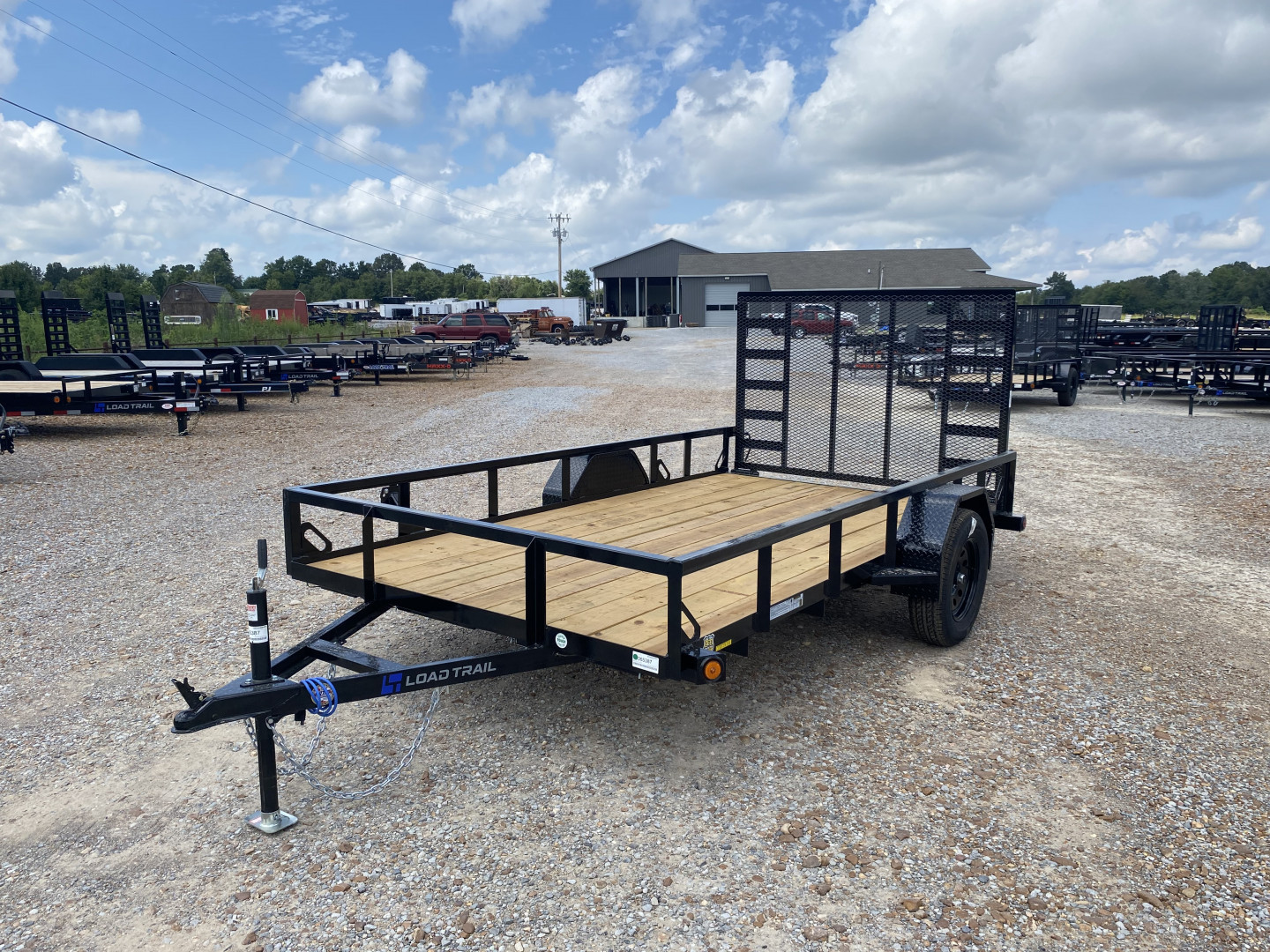 New 2026 LOAD TRAIL 77"x12' 3k Utility Trailer