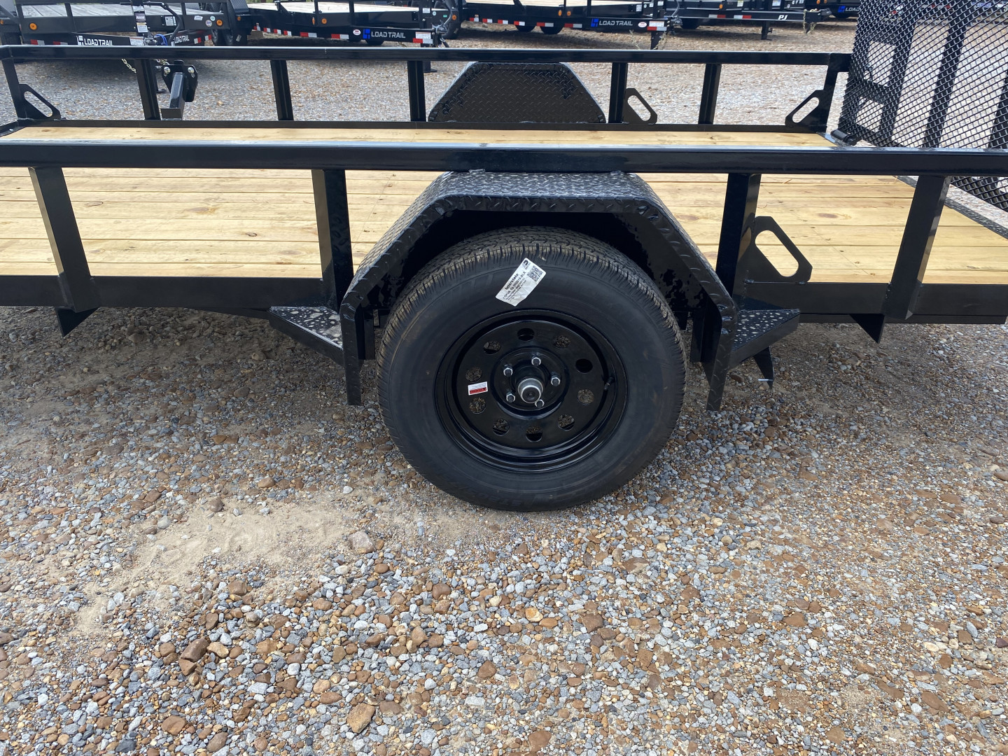 New 2026 LOAD TRAIL 77"x12' 3k Utility Trailer