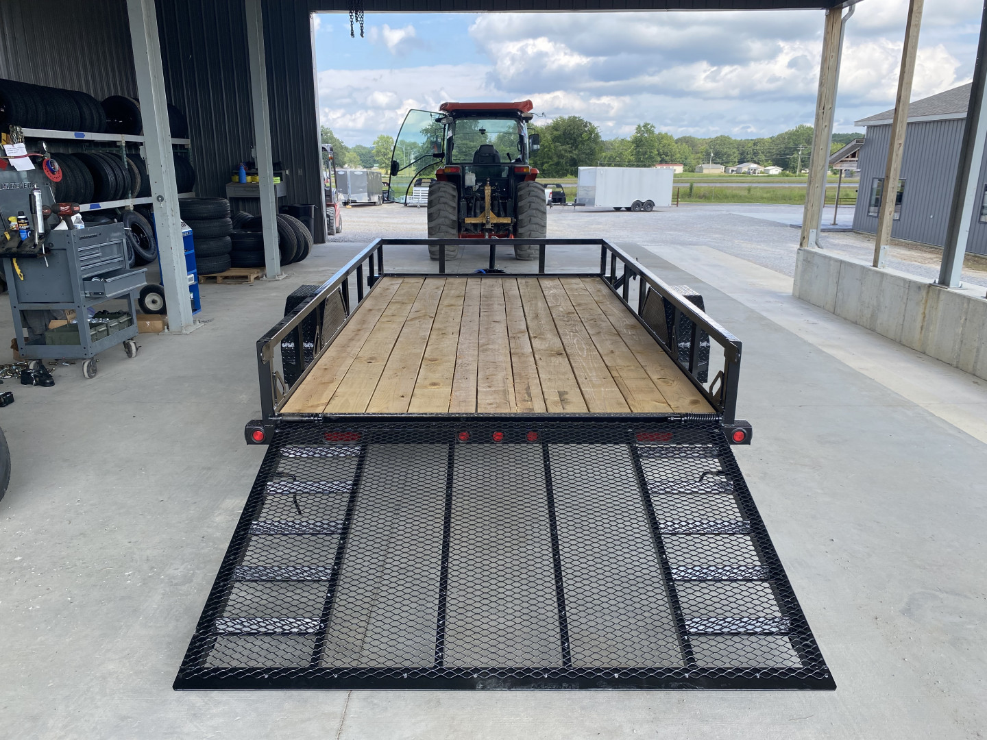 New 2026 LOAD TRAIL 77"x12' 3k Utility Trailer