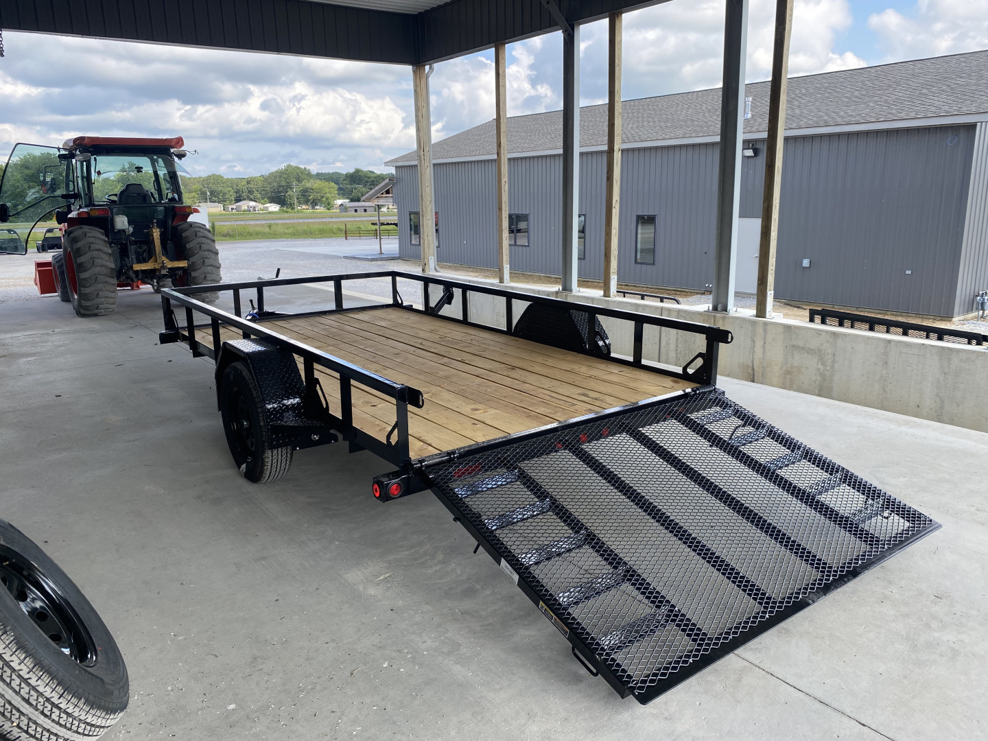 New 2026 LOAD TRAIL 77"x12' 3k Utility Trailer
