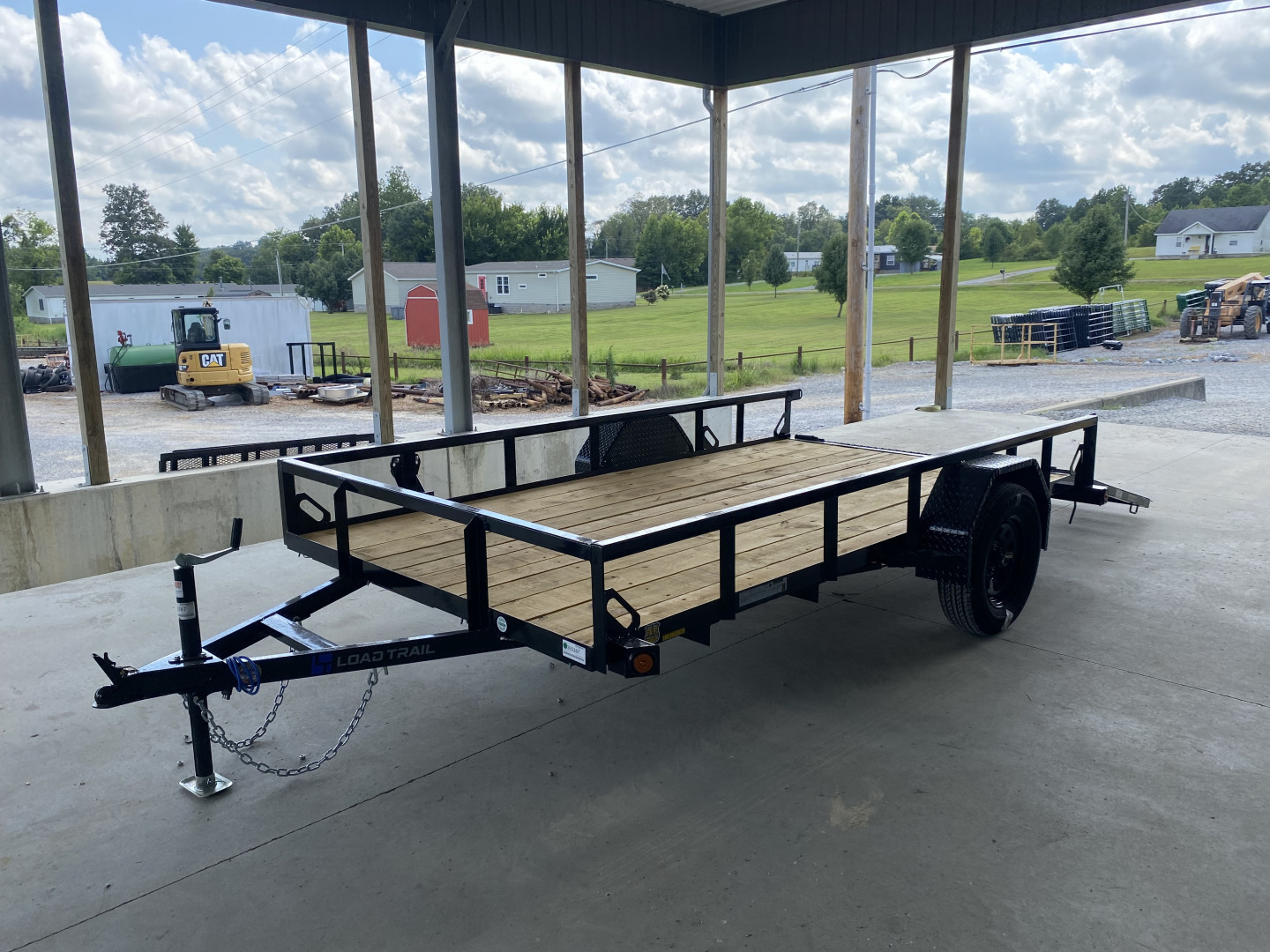 New 2026 LOAD TRAIL 77"x12' 3k Utility Trailer