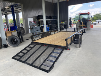 New 2026 LOAD TRAIL 77"x12' 3k Utility Trailer