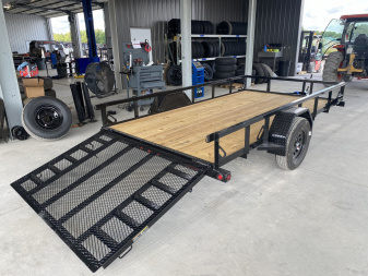 New 2026 LOAD TRAIL 77"x12' 3k Utility Trailer