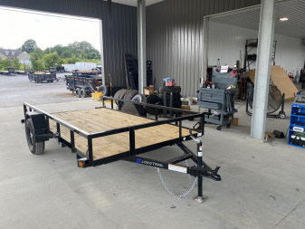 New 2026 LOAD TRAIL 77"x12' 3k Utility Trailer