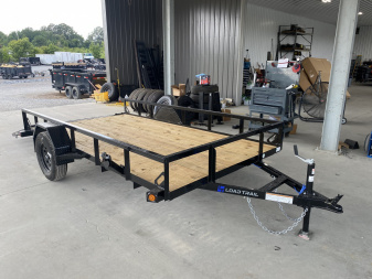 New 2026 LOAD TRAIL 77"x12' 3k Utility Trailer