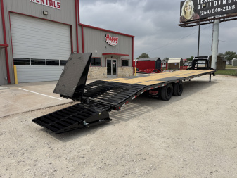 New 2026 PJ 102"x40' GN Low-Pro Flatbed w/ Duals - LD