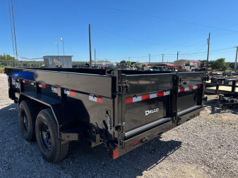 New 2025 Delco - Dump Trailer - 14' X 2' - Tarp - Ramps - Spreader Gate