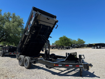 New 2025 Delco - Dump Trailer - 14' X 2' - Tarp - Ramps - Spreader Gate
