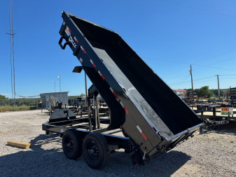New 2025 Delco - Dump Trailer - 14' X 2' - Tarp - Ramps - Spreader Gate