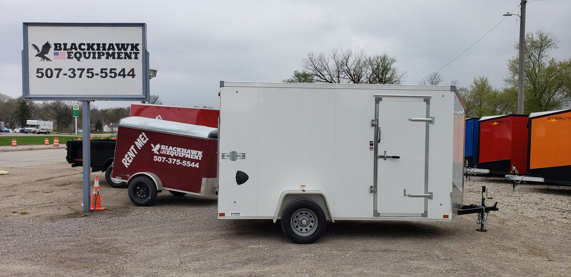 New 2025 Stealth 6x12 Enclosed Cargo Trailer