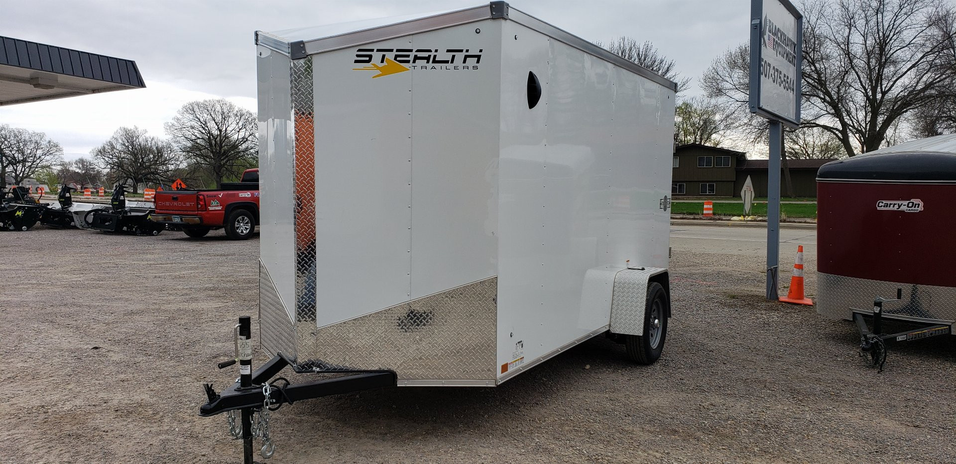 New 2025 Stealth 6x12 Enclosed Cargo Trailer