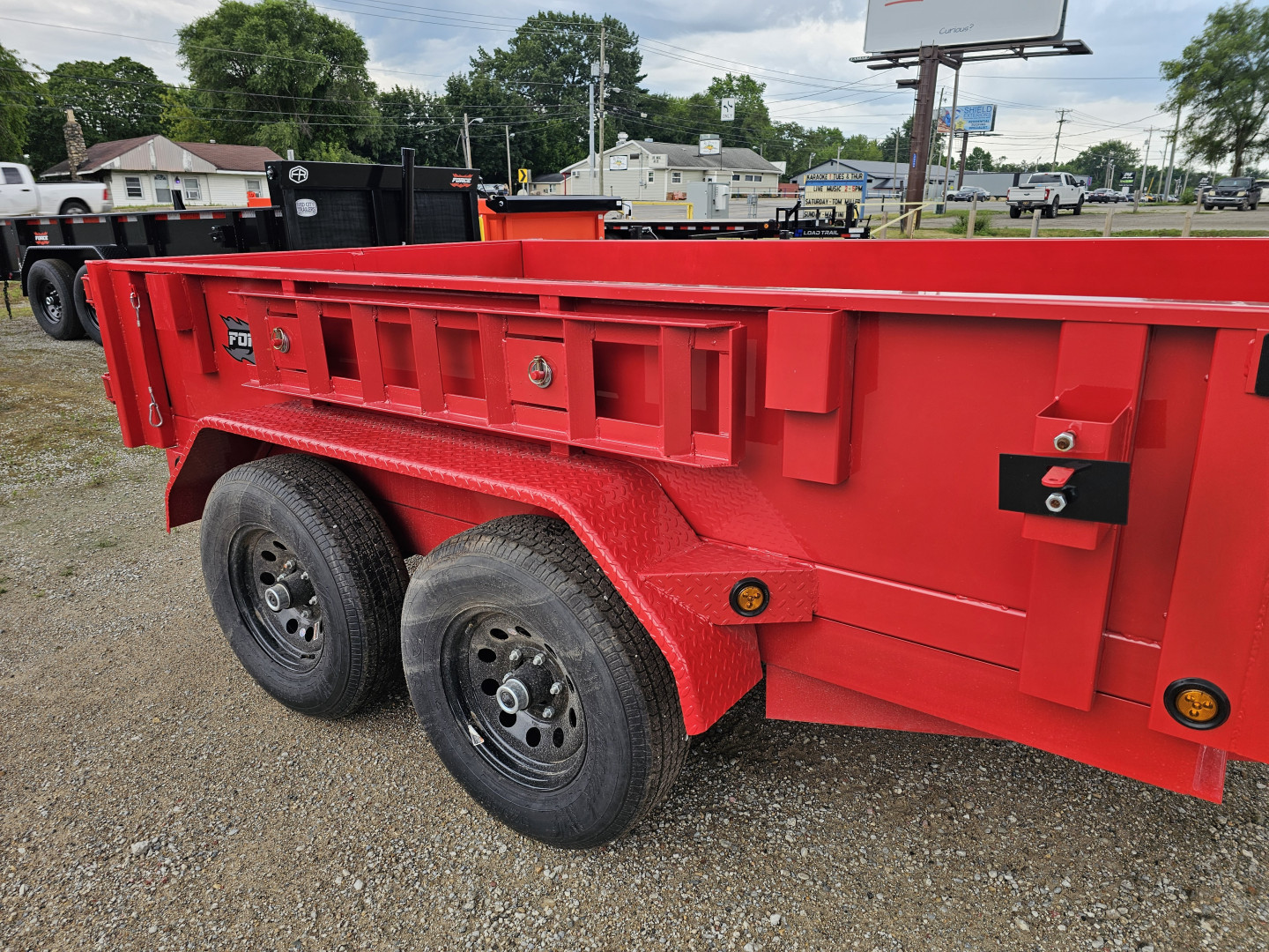 New 2025 Force 6X10 10K DUMP TRAILER Dump Trailer