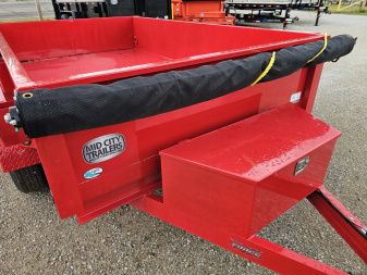 New 2025 Force 6X10 10K DUMP TRAILER Dump Trailer