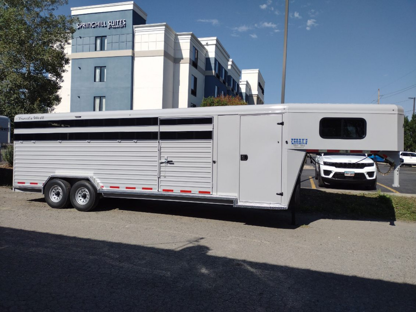 New 2026 Trails West 25' Hotshot Stock Combo Trailer