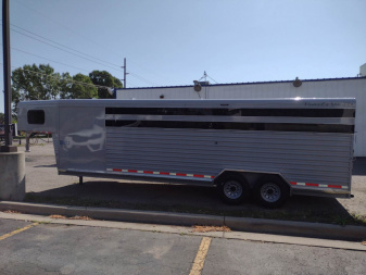 New 2026 Trails West 25' Hotshot Stock Combo Trailer