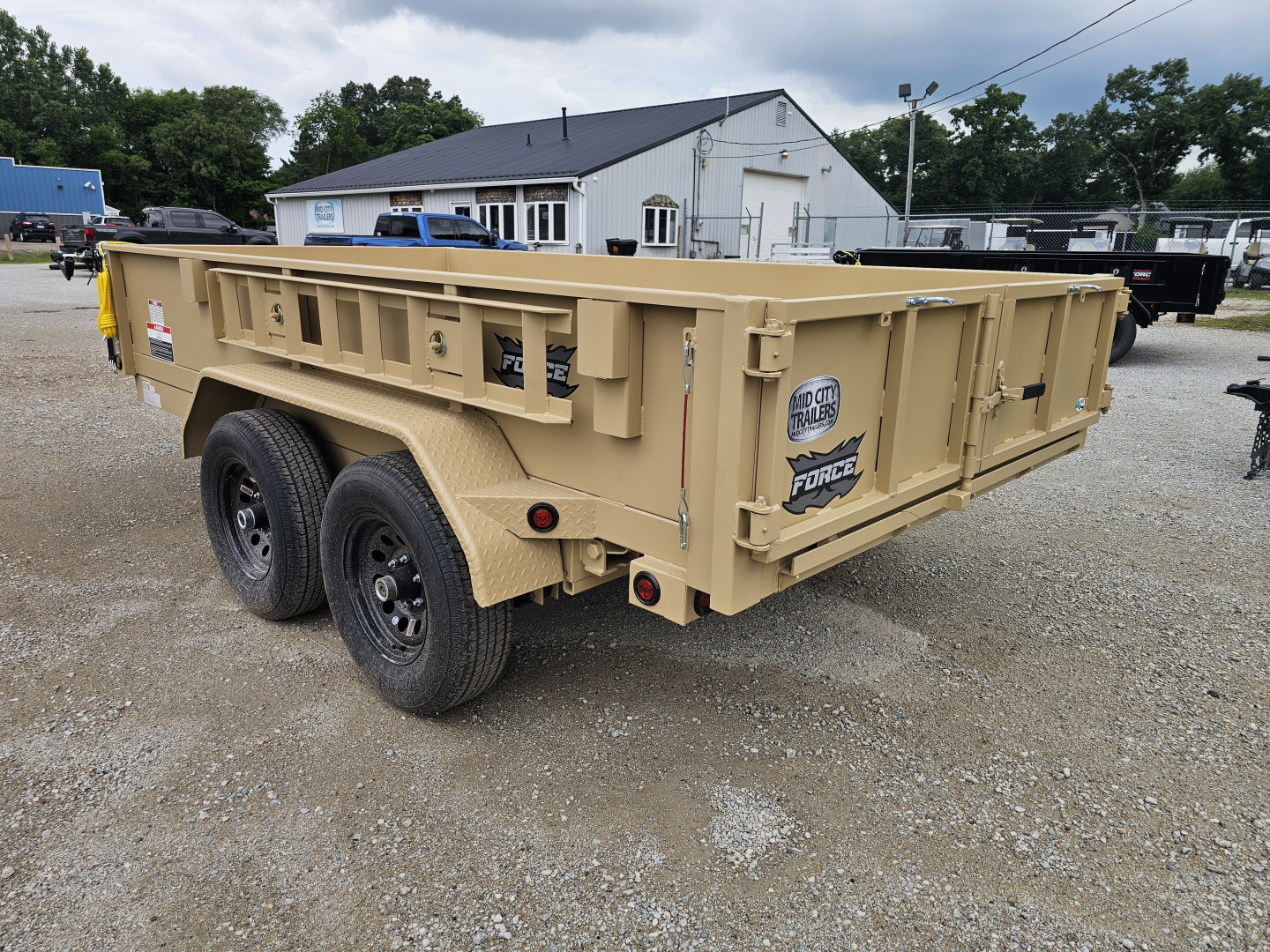 New 2026 Force 6X12 10K DUMP TRAILER Dump Trailer